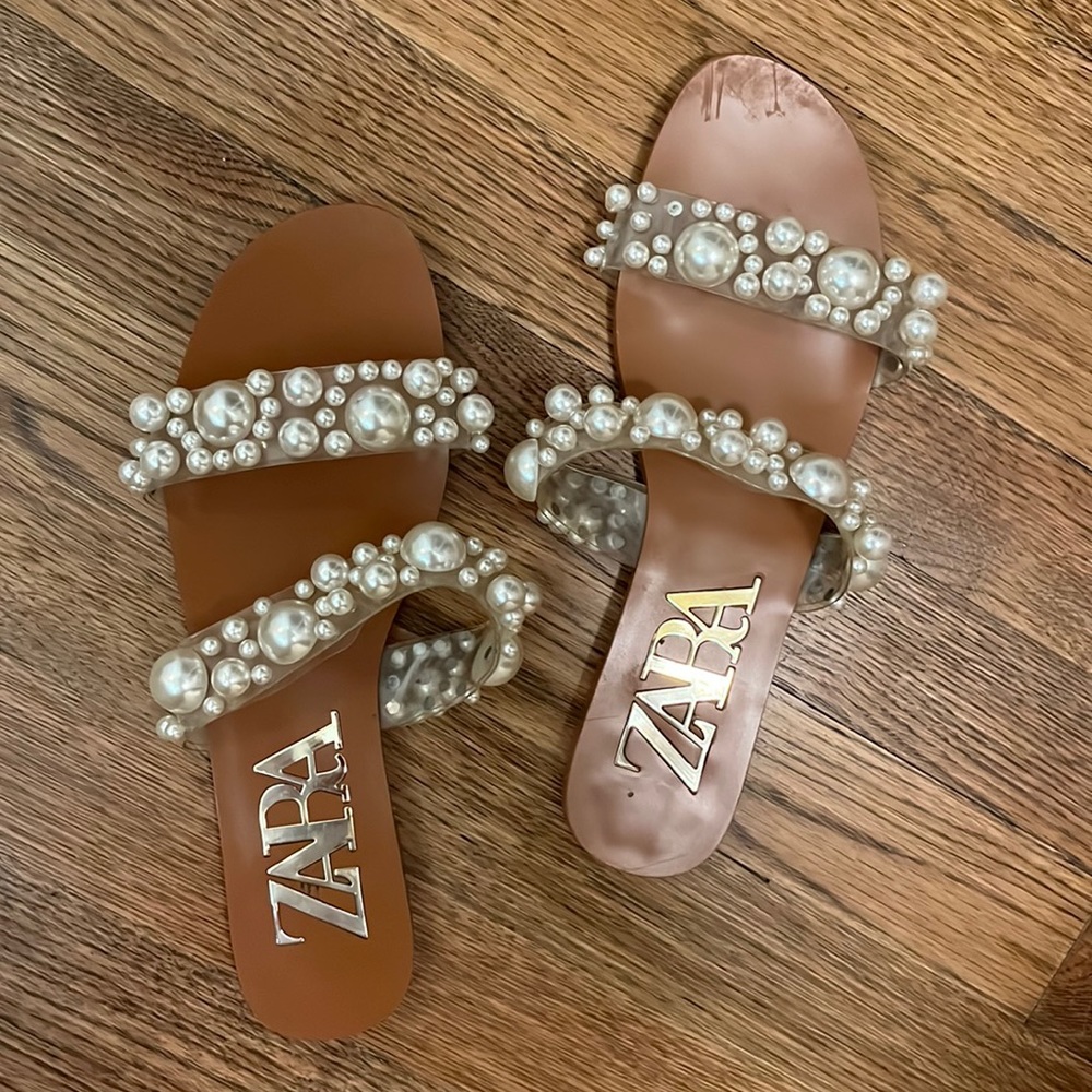 Zara slip ons size 39